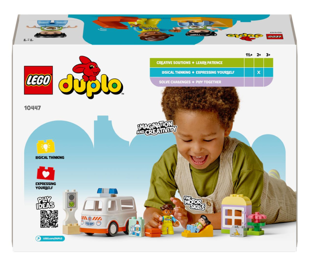 LEGO DUPLO 10447 Karetka z kierowcą - 1283653 - zdjęcie 5
